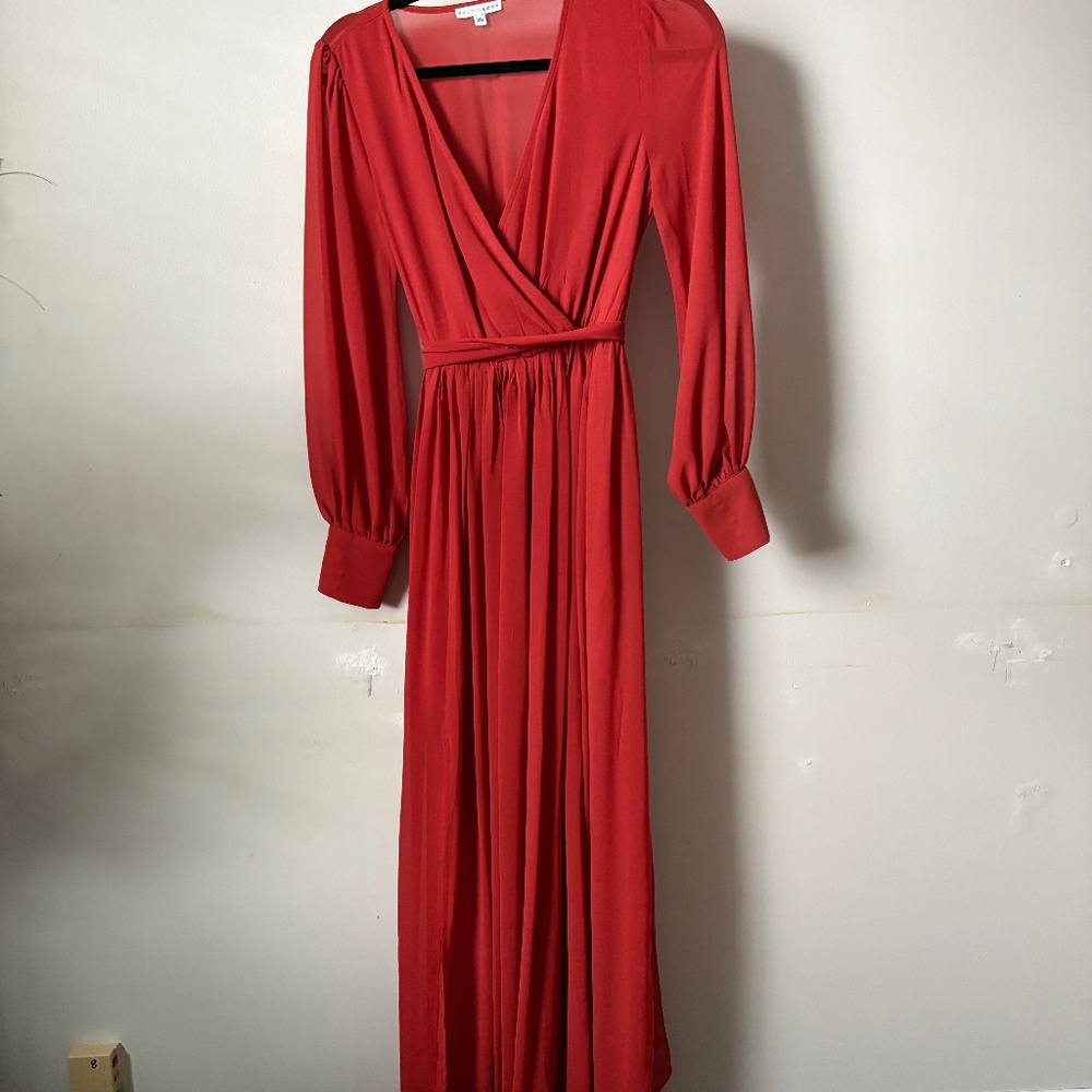 Red dress